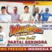 Hadiri Jalan Sehat Bertabur Hadiah Bersama Partai Gerindra