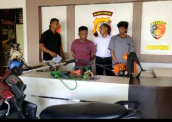 Pencuri dan Penadah Barang Curian Ditangkap Tim Buser77 Kendari
