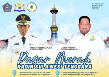 Kadin Sultra Kerjasama Pemkot Kendari Gelar  Pasar Murah
