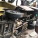 Pengendara Motor Matik tertindih Dump Truck di Area Gerbang Lapas