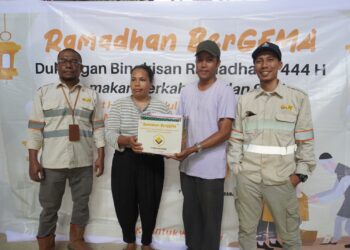 Perusahaan Tambang PT GKP di Konkep  Berikan Bantuan 1.700 Bingkisan Ramadhan