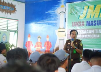 Jaksa Masuk Sekolah di SMA Negeri 11 Kendari
