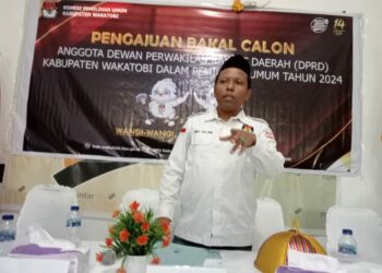 Berkas Balon PDIP Perjuangan Wakatobi Tidak Lengkap, KPU Kembalikan dan Diminta Perbaiki