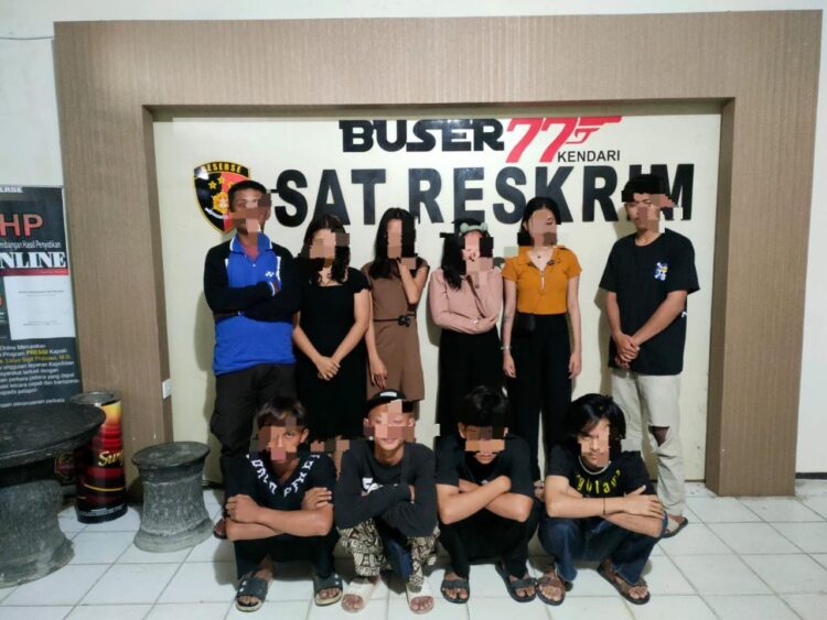 Dua Mucikari dan Dua Pekerja Seks Diaman di Hotel Happy Inn Anduonohu