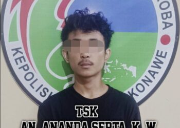 Pengedar Sabu, Seorang Mahasiswa Diringkus Polres Konawe
