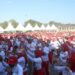 Zumba Massal Gerindra Sukses Digelar di Alun-alun MTQ Kendari