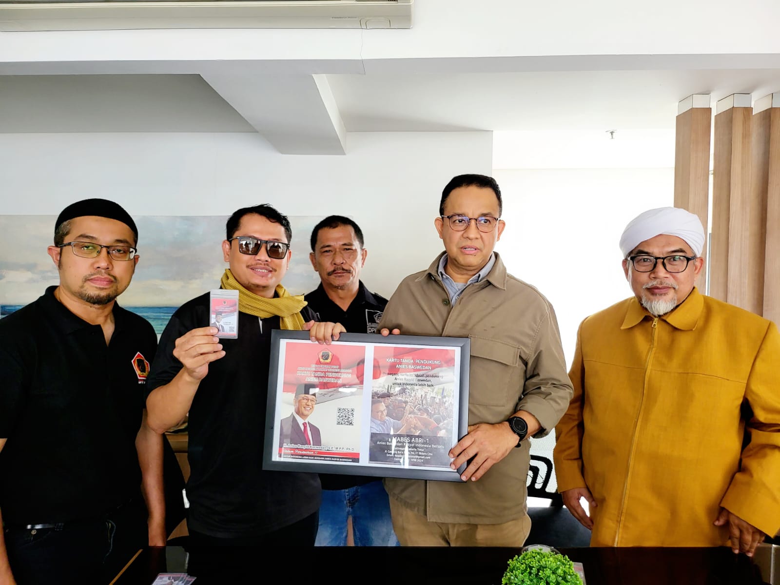 Relawan ABRI-1 Resmi Luncurkan Kartu Tanda Pendukung Anies