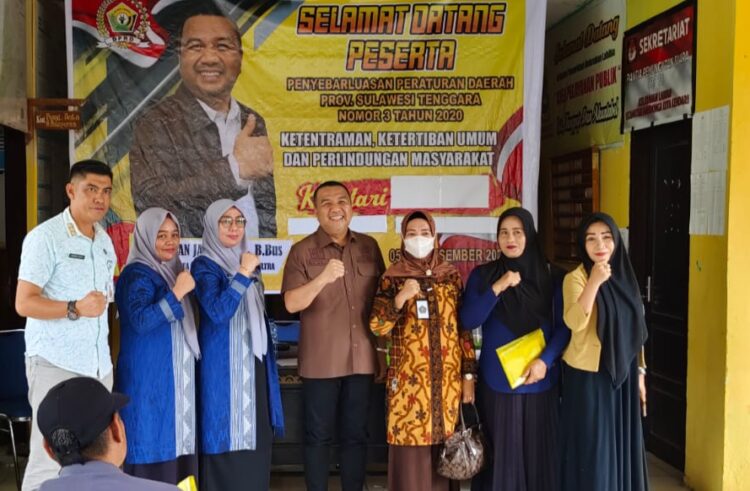 Aksan Jaya Putra Sosialisasi Peraturan Daerah Terkait Ketentraman dan Ketertiban di Labibia