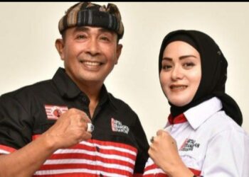 Ketua PKN Sultra Umar Samiun  Kampanyekan  Prabowo-Gibran di Buton Tengah