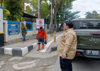 Cegah Penyebaran DBD, Yudhianto Pimpin Aksi Fogging di Dua Sekolah