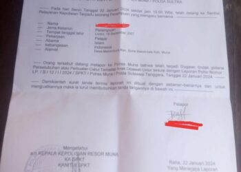 Setelah Kades Matombura, Korban Pencabulan Kembali Laporkan Oknum Caleg di Polres Muna
