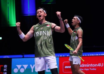 Ganda Putra Indonesia Fajar/Rian Juara All England 2024