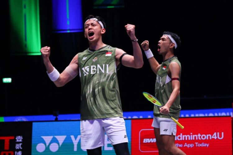 Ganda Putra Indonesia Fajar/Rian Juara All England 2024