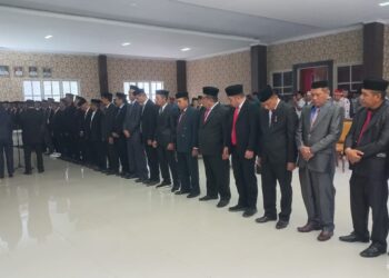 Pemda Muna Melakukan Rotasi, 31 Pimpinan Tinggi Pratama Dilantik