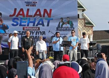 Jalan Santai Gemoynya Kendari Berlangsung Meriah
