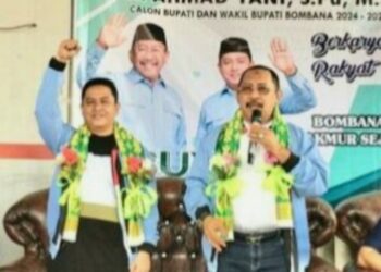 Pasangan Burhanuddin-Ahmad Yani Sudah Penuhi Syarat Maju Pilkada Bombana