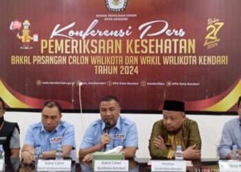 Selesai Jalani Pemeriksaan Kesehatan, AJP-ASLI Siap Tarung di Pilwali Kendari