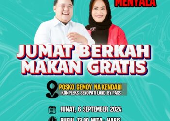 Program Jumat Berkah, Yudhi-Nirna Bagikan 1000 Box Makanan Gratis
