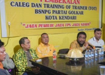 Ketua Golkar Kendari Serukan Pengurus dan Kader Menangkan AJP-ASLI