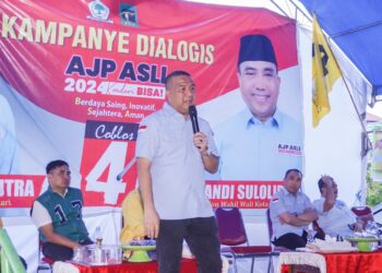 Kampanye di Anawai, AJP-ASLI Komitmen Naikkan Insentif Ketua RT dan RW