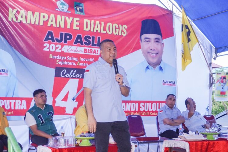 Kampanye di Anawai, AJP-ASLI Komitmen Naikkan Insentif Ketua RT dan RW