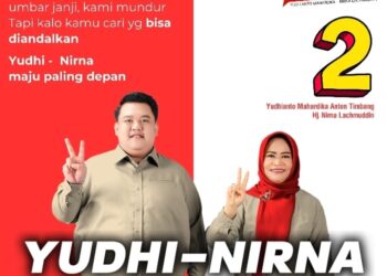 Yudhi-Nirna, Paling Realistis Wujudkan Kendari 2 Kali Lebih Maju