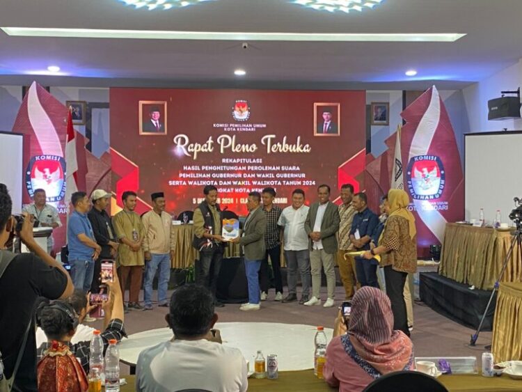 Siska-Sudirman Pemenang Pilwali Kendari Dengan Suara 61.831