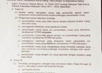 Penimbunan Laut di Kawasan Marina Tabrak Aturan, Pemda Wakatobi Sebut Pelaku Tidak Punya Etikad Baik