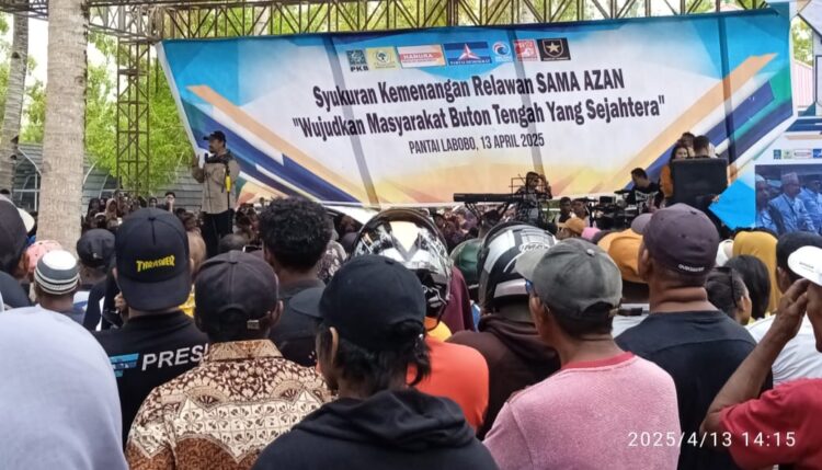 Syukuran Kemenangan, Bupati Dr. Azhari Ucapkan Terimakasih Kepada Seluruh Simpatisan