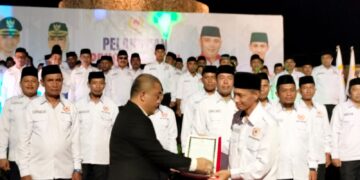 Pengurus KONI Wakatobi Resmi Dilantik, Ketua : Olahraga Salah Satu Instrumen Pembangunan Daerah